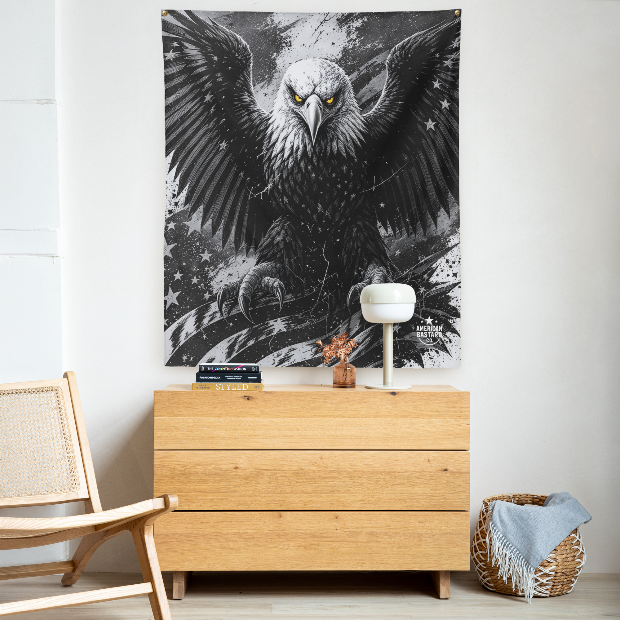 "Screaming" Indoor wall tapestry